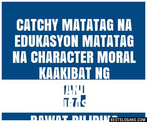 matatag na karakter moral poster|www.depedquezon.com.ph.